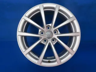 Original Audi A6 Limousine + Avant Typ 4K... F2 ( C8 ) Alufelgen 17 Zoll 10 Speichen Design 4K0601025 + Nabendeckel - Bild 3