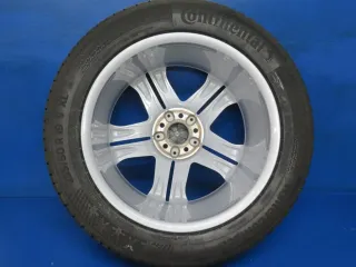 Original Mercedes ML Typ 164 19 Zoll 5-Doppelspeichen-Rad Winterräder + RDKS Alufelgen A1644014802 Silber Winterreifen 4x 8 mm - Bild 4