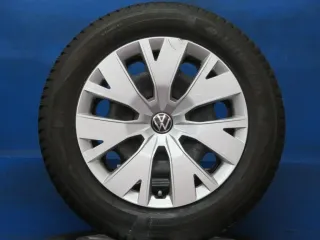 Original VW T-Cross VW Taigo Skoda Kamiq 16 Zoll Stahlfelge Winterräder 2Q0601027AE Schwarz Winterreifen 4x 5,8 - 6 mm - Bild 2