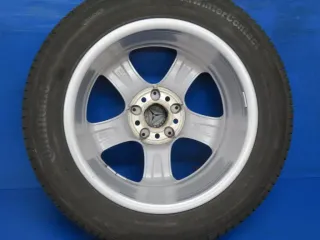 Original Mercedes V-Klasse Typ W447 bis 02/2024 Mercedes Vito Typ 447 Winterräder 17 Zoll 5-Speichen-Rad RDKS Alufelgen A4474012200 Silber Winterreifen 2x 5,5 mm / 2x 6 mm - Bild 4