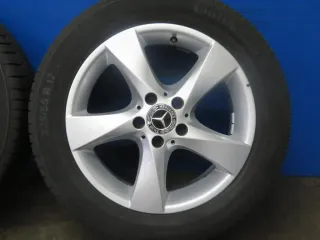 Original Mercedes V-Klasse Typ W447 bis 02/2024 Mercedes Vito Typ 447 Winterräder 17 Zoll 5-Speichen-Rad RDKS Silber Winterreifen gebraucht - Bild 13