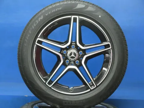 Background image for Original Mercedes Benz GLC Coupé C253 Mercedes Benz GLC SUV X253 19 Zoll AMG Alufelgen Sommerräder RDKS A2534015300 A2534015400 Schwarz Sommerreifen 4x 99,9%