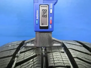 Audi A5 Typ B8/8T + B9/F5 Audi S5 Typ B8/8T + B9/F5 18 Zoll Winterräder Alufelgen Grau glanzgedreht Winterreifen 2x 8 mm / 2x 8,4 mm gebraucht - Bild 3