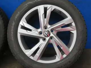 Original VW T-Cross VW Taigo 17 Zoll Valencia Winterräder Alufelgen 2G7601025E Anthrazit Winterreifen 4x 6 - 6,3 mm - Bild 12