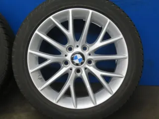 Original BMW 1er F20 F21 BMW 2er F22 F23 17 Zoll Styling 380 Winterräder + RDKS Alufelgen 6796205 Silber Winterreifen 4x 7,3 mm - Bild 13