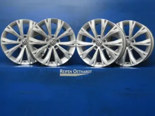 Original VW Tiguan II Typ 5N... VW Tiguan Allspace II Typ 5N.... Alufelgen 17 Zoll Montana 5NA601025 + RDKS + Nabendeckel - Bild 1