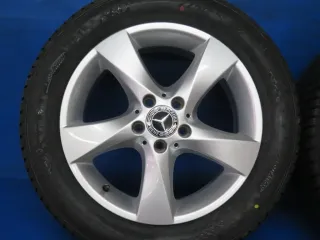 Original Mercedes V-Klasse Typ W447 bis 02/2024 Mercedes Vito Typ 447 Mercedes Vito Tourer Typ 447 17 Zoll 5-Speichen-Rad Winterräder + RDKS Alufelgen A4474014800 Silber - Bild 10