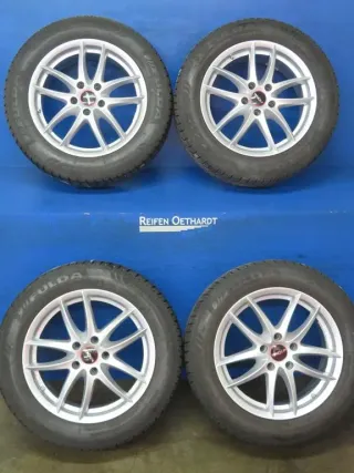 Kia Sportage Typ QL/QLE 17 Zoll Winterräder + RDKS Alufelgen 46R7705 Silber Winterreifen 2x 4,7 mm / 2x 7,6 mm - Bild 15