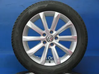 Original VW Passat Limousine VW Passat Variant 17 Zoll Helsinki Winterräder 3G0601025C Silber 2x 6,2 mm / 2x 7,4 mm - Bild 1