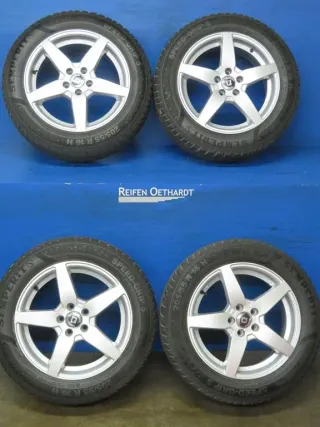 VW T-Cross VW Taigo Skoda Kamiq 16 Zoll Winterräder Alufelgen Silber Winterreifen 2x 7,2 mm / 2x 7,7 mm - Bild 20
