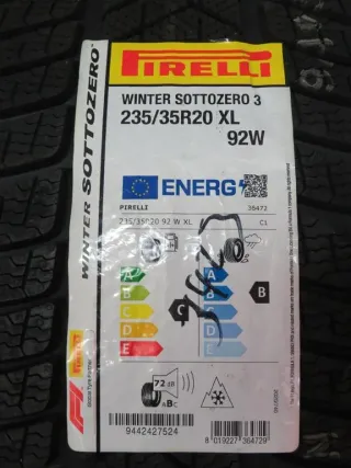 Original Tesla Model 3 20 Zoll Performance Winterräder + RDKS Alufelgen 1044227-00-D Silber Winterreifen 2x 6,5 mm 2x Neu - Bild 5