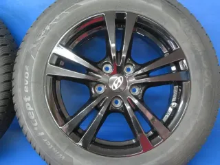 Original Hyundai Kona Typ OS Winterräder Alufelgen 16 Zoll 5-Doppelspeichen-Design Winterräder + RDKS HMD01 65645 Schwarz Winterreifen 2x 5 mm / 2x 6 mm - Bild 12