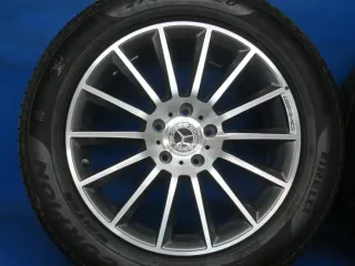 Original Mercedes Benz G-Klasse 20 Zoll Alufelgen AMG-Vielspeichen-Design Winterräder + RDKS A4634011700 Grau Winterreifen 2x 6 mm / 2x 6,6 mm - Bild 15