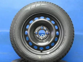 Fiat 500 Typ 312 14 Zoll Stahlrad Winterräder 5077 Schwarz Winterreifen 2x 5,6 mm / 2x 6,8 mm - Bild 2