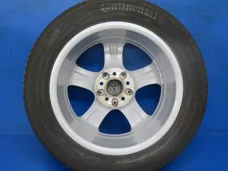 Original Mercedes V-Klasse Typ W447 bis 02/2024 Mercedes Vito Typ 447 Winterräder 17 Zoll 5-Speichen-Rad RDKS Silber Winterreifen gebraucht - Bild 4