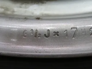 Original VW Caddy V Typ 2K7 17 Zoll Stahlrad Winterräder 5R3601027A Silber Winterreifen 4x 8 mm - Bild 7