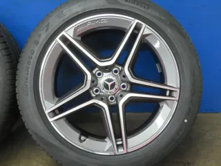 NEU Original Mercedes S-Klasse Typ W223 19 Zoll AMG 5-Doppelspeichen-Rad Sommerräder + RDKS Alufelgen A2234011300 Anthrazit glanzgedreht Sommerreifen - Bild 11
