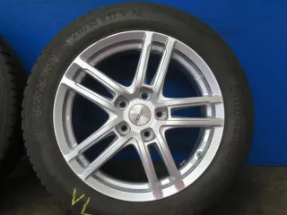 Hyundai Kona Typ OS / OSE 17 Zoll Winterräder + RDKS Alufelgen Silber Winterreifen 2x 6,2 mm / 2x 7,6 mm - Bild 12