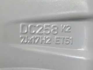 Original Mercedes V-Klasse Typ W447 ab 03/2024 Mercedes Vito Typ 447 Mercedes Vito Tourer Typ 447 17 Zoll Winterräder + RDKS Alufelgen A4474014800 Silber Winterreifen neu - Bild 6