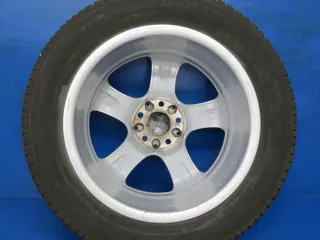 Original Mercedes V-Klasse Typ W447 bis 02/2024 Mercedes Vito Typ 447 Winterräder 17 Zoll 5-Speichen-Rad RDKS Silber Winterreifen gebraucht - Bild 3