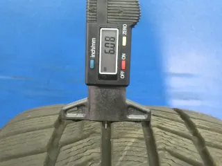 Original VW Tiguan II + III Seat Tarraco Skoda Kodiaq 17 Zoll Stahlrad Winterräder 5QF601027.... Schwarz Winterreifen Continental 2x 5 mm 2x 6 mm Kompletträder - Bild 8