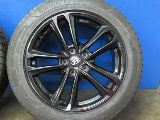 Original Hyundai Tucson Typ NX4 18 Zoll 5-Doppelspeichen-Design Winterräder Alufelgen + RDKS KH27 7518 Schwarz Winterreifen 4x 7,2 mm - Bild 14