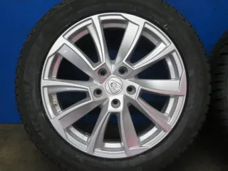 Skoda Superb III Typ 3T Skoda Superb IV Typ NZ Winterräder Alufelgen 17 Zoll  Z89 707 42R Silber Winterreifen 100% Komplettradsatz - Bild 9