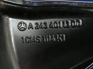 Original Mercedes Benz EQA Mercedes Benz EQB 18 Zoll 5-Speichen-Design Sommerräder + RDKS Alufelgen A2434011300 Schwarz Sommerreifen 2x 7,1 / 2x 7,3 mm - Bild 5