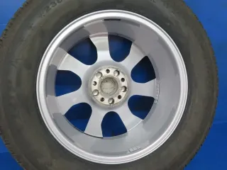 Original Audi Q5 Typ 8R.. 17 Zoll Winterreifen 7-Speichen-Rad Winterräder 8R0601025 Silber Kompletträder - Bild 4