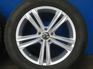 Original VW Tiguan VW Tiguan Allspace 18 Zoll Sebring Winterräder + RDKS 5NA601025M Silber 2x 6 mm 2x 6,9 mm - Bild 13