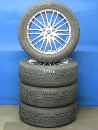 Original Mercedes Benz GLC Coupe Typ: C254 Mercedes Benz GLC SUV Typ: X254 19 Zoll Vielspeichen-Rad Winterräder + RDKS Alufelgen A2544014900 Winterreifen - Bild 1