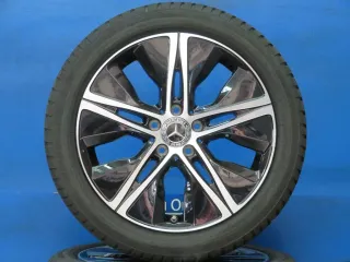 Original Mercedes A-Klasse Mercedes B-Klasse Mercedes CLA 18 Zoll 5-Speichen-Rad Winterräder + RDKS A1774010500 Schwarz Winterreifen - Bild 2