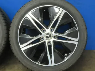Original Mercedes A-Klasse Mercedes B-Klasse Mercedes CLA 18 Zoll 5-Speichen-Rad Winterräder + RDKS A1774010500 Schwarz Winterreifen - Bild 12