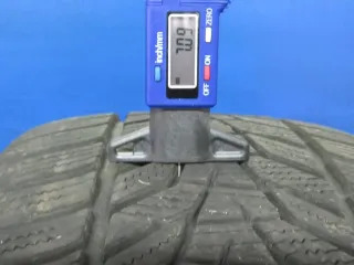 VW Touareg III Typ CR 19 Zoll Winterräder Alufelgen OX17 Silber Winterreifen 2x 6 mm / 2x 7 mm Kompletträder gebraucht - Bild 7