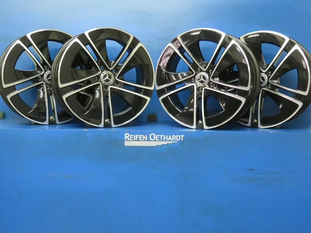 Original Mercedes-Benz CLE Typ 236 Alufelgen 19 Zoll 5-Doppelspeichen-Design A2364014100 + RDKS + Nabendeckel - Bild 1