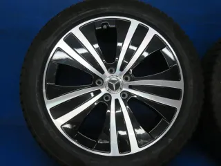 Original EQE Limousine Typ V295 19 Zoll 5-Speichen-Rad Winterräder + RDKS Alufelgen A2954011200 Schwarz Winterreifen 2x 5 mm / 2x 5,7 mm - Bild 14