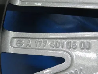 Original Mercedes A-Klasse Mercedes B-Klasse Mercedes CLA 18 Zoll Y-Speichen-Rad Winterräder + RDKS A1774010600 Termolit-metallic Winterreifen - Bild 5