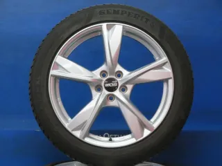 Citroen C5 Aircross Typ A Peugeot 3008 Typ M 19 Zoll Winterräder Alufelgen OX12 7519 Anthrazit Winterreifen 4x 6,8 mm - Bild 1