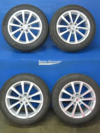 VW Passat VW T-Roc Seat Ateca Skoda Karoq Skoda Octavia Winterräder gebraucht Winterreifen Alufelgen 17 Zoll - Bild 13
