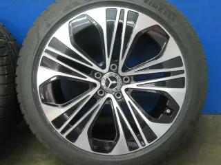 Original Mercedes E-Klasse Limousine W214 Mercedes E-Klasse T-Model S214 19 Zoll 5-Doppelspeichen-Design Winterräder RDKS Felgen A2144012300 Schwarz Winterreifen 2x 7 mm 2x 5,3 mm - Bild 10