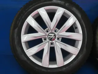 Original VW Arteon VW Passat Alltrack 17 Zoll Winterräder Alufelgen 3G8601025 Silber Winterreifen 2x 6,6 mm / 2x 7,4 mm - Bild 13