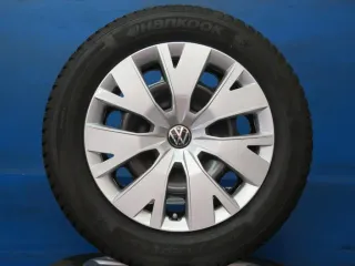 Original VW T-Cross VW Taigo Skoda Kamiq 16 Zoll Stahlfelge Winterräder 2Q0601027AE Schwarz Winterreifen 2x 6,7 mm / 2x 7,7 mm - Bild 2