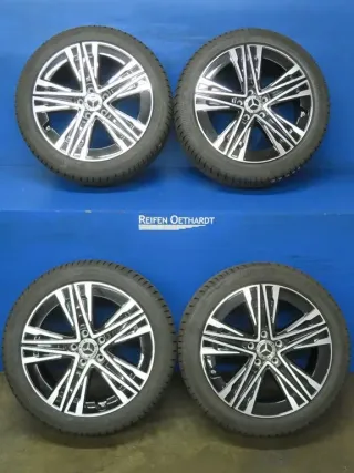 Original CLA-Klasse + Shooting Brake C174 / X174 Fahrzeugtyp MMCLAH Baureihe 1783 / 1786 18 Zoll 5-Speichen-Rad Winterräder + RDKS A1744010200 Winterreifen - Bild 15