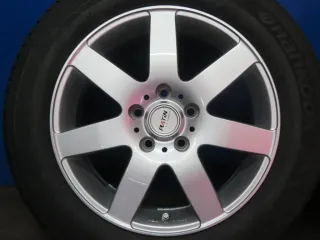 Audi A4 Typ B8 / 8K + B9 / 8W Winterräder 16 Zoll Alufelgen Silber Winterreifen ca. 2x 7 mm / 2x 8 mm - Bild 11