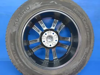 Original Hyundai Tucson Typ NX4 Winterräder Alufelgen 17 Zoll 5-Doppelspeichen-Design Winterräder + RDKS KH27 7517 Schwarz Winterreifen 2x 6,3 mm / 2x 7 mm - Bild 4