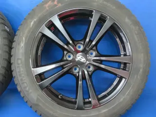 Original Hyundai Kona Typ OS Winterräder Alufelgen 17 Zoll 5-Doppelspeichen-Design Winterräder + RDKS HMD01 70743 Schwarz Winterreifen 2x 5,7 mm / 2x 7,2 mm - Bild 12