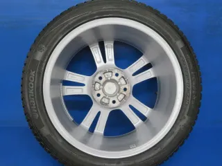 Original Hyundai I30 Typ PDE Winterräder 17 Zoll 5-Doppelspeichen-Design Alufelgen + RDKS HMD01 70747 Silber Winterreifen 2x 6,3 mm / 2x 6,6 mm - Bild 4