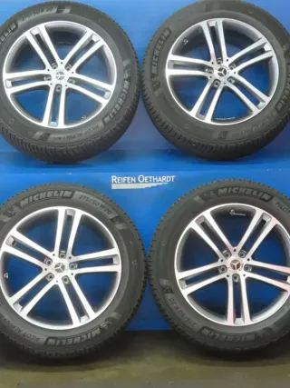 Original Mercedes GLE SUV + Coupe Typ: V167 + C167 20 Zoll 5-Doppelspeichen-Rad Winterräder + RDKS Alufelgen A1674012400 + 2500 Grau Michelin Winterreifen 2x 6 mm 2x 7 mm - Bild 17