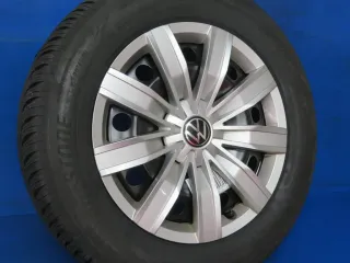 NEU Original VW Tiguan II + Tiguan Allspace Skoda Kodiaq VW Tiguan III Audi Q3 VW Tayron Seat Tarraco 17 Zoll Stahlrad Winterräder 5QF601027J Schwarz - Bild 3