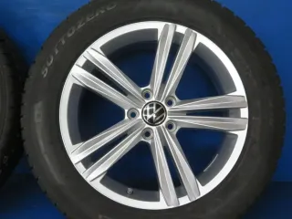 Original VW Tiguan VW Tiguan Allspace 18 Zoll Sebring Winterräder + RDKS 5NA601025M Silber 2x 6 mm 2x 6,9 mm - Bild 11
